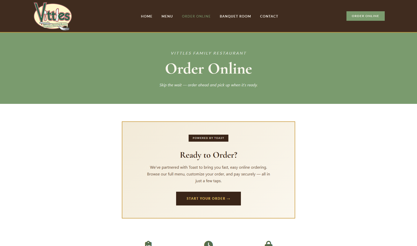 Vittles Family Restaurant screenshot